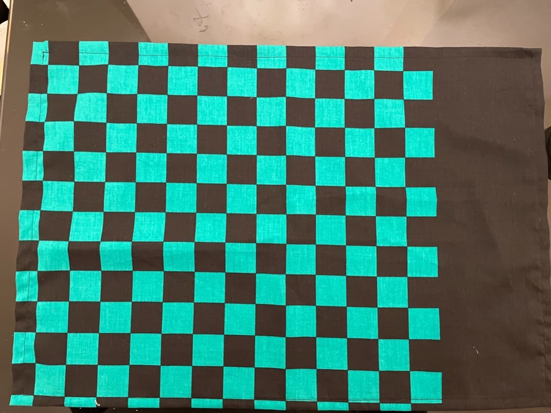 【こちらは見本です】ランチョンマット　縦35×横50センチ　人気の和柄　鬼