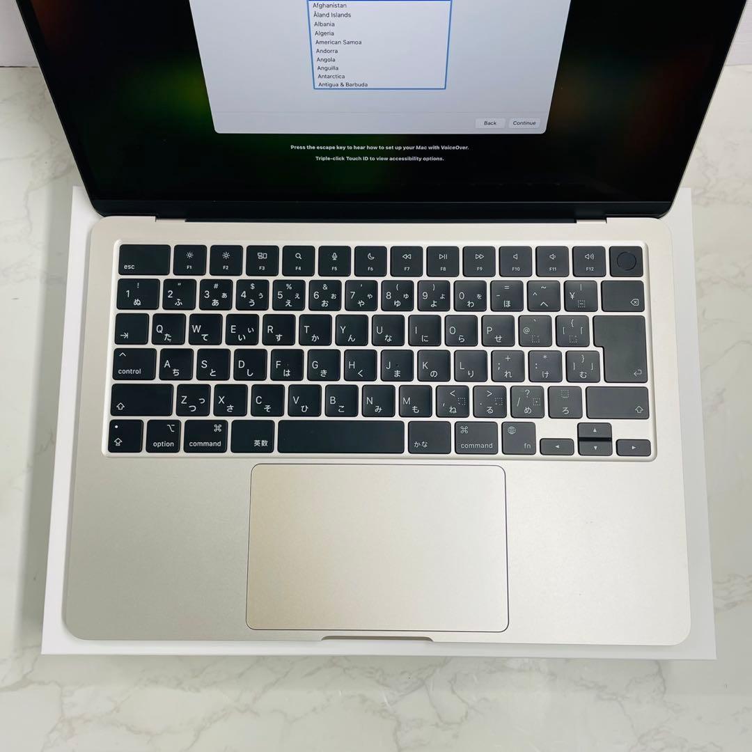 MacBookAir M3 2024 13インチ 16GB 256GB 10コア