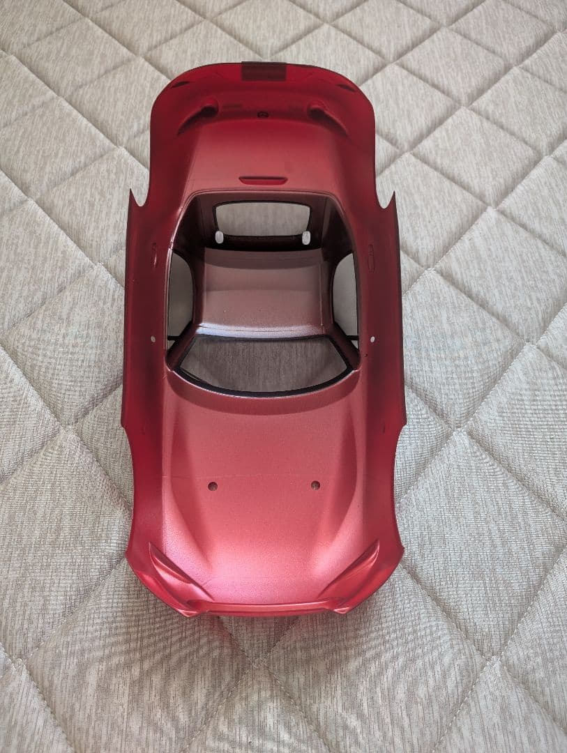 【塗装済】タミヤ1/10 ロードスター ボディ M‑05用 レッド