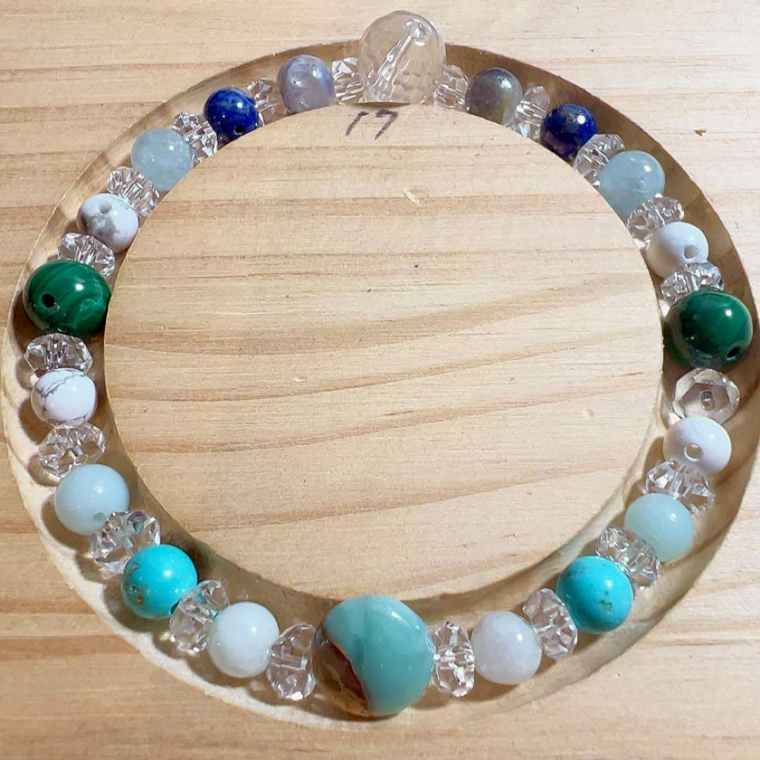 天然石 パワーストーン ブレスレット アンクレット マクラメ アメジスト クロス