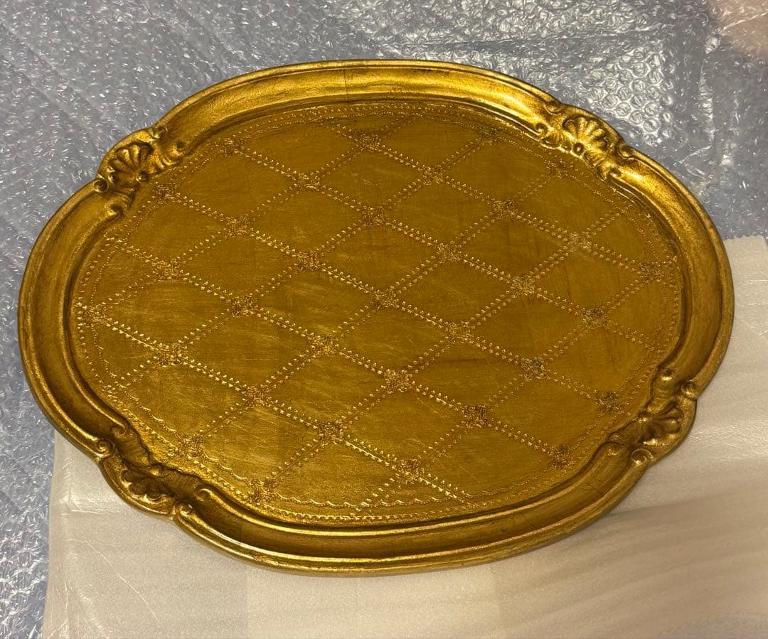 クアラントット　金箔トレイ