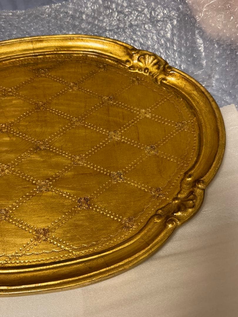 クアラントット　金箔トレイ