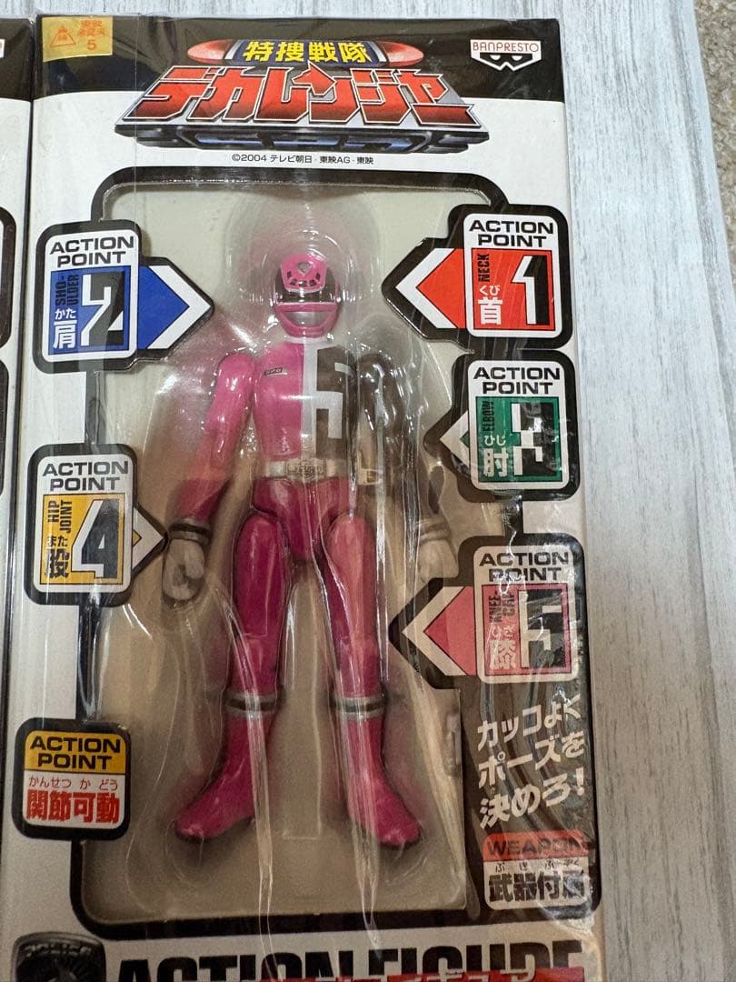 希少　新品未開封　デカレンジャー　フィギュア　当時物