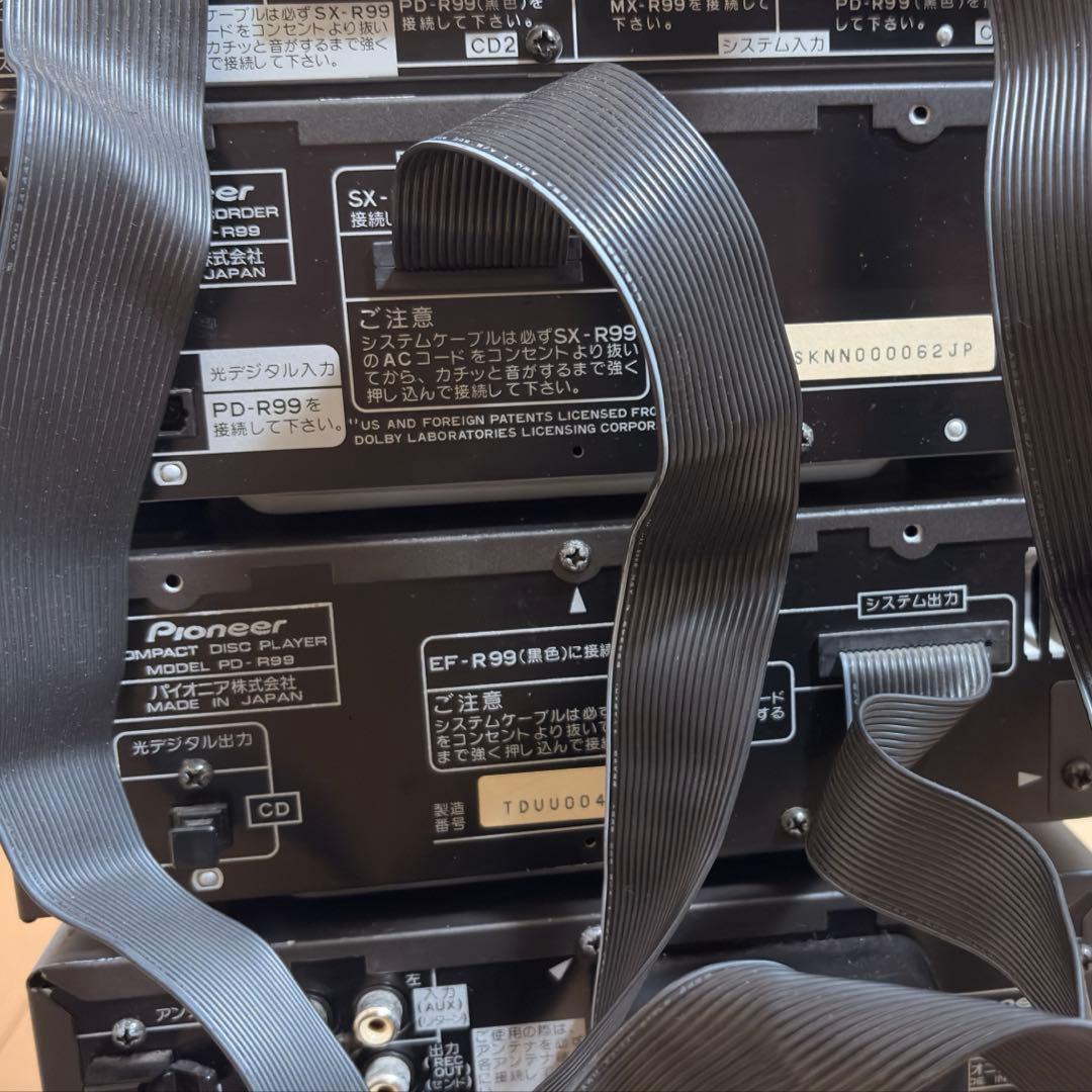 Pioneer X-RMX99 RMX9 DJ付コンポ セット 動作確認済