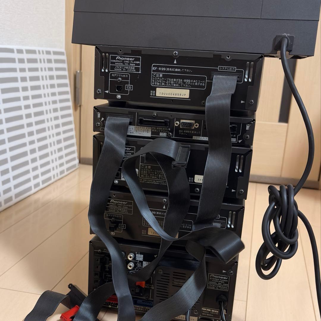 Pioneer X-RMX99 RMX9 DJ付コンポ セット 動作確認済