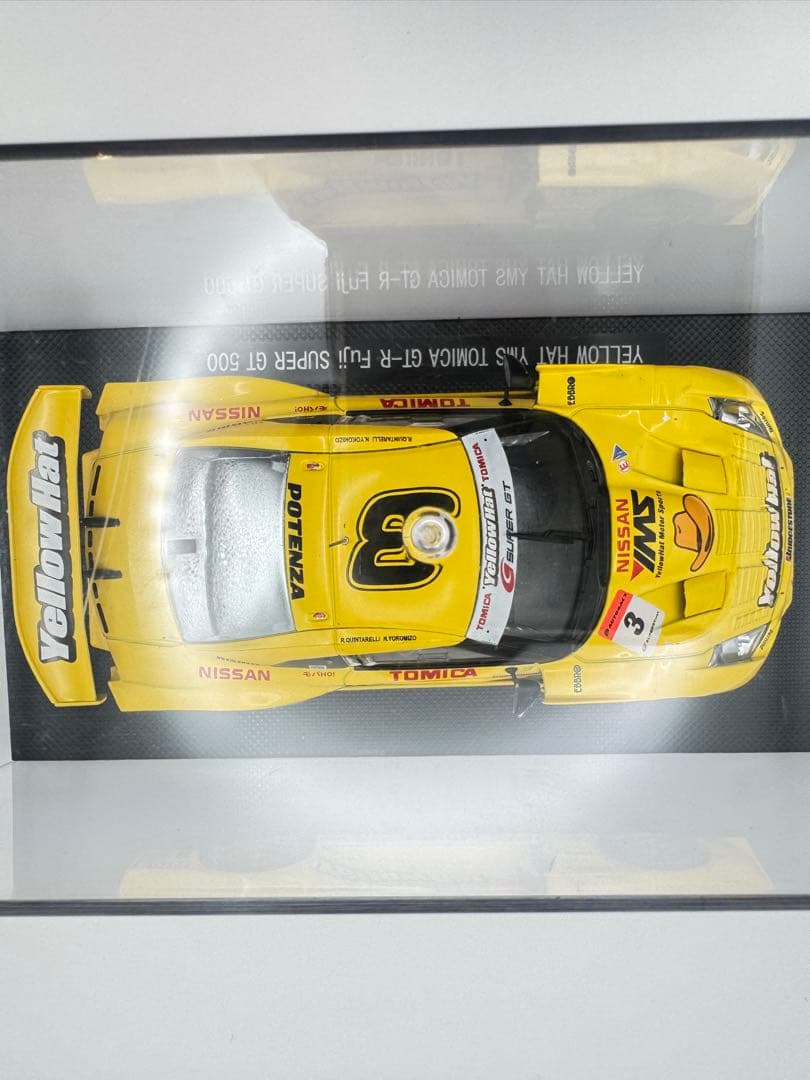エブロ 1/43 イエローハット トミカ GT-R 2008 富士 優勝車 絶版