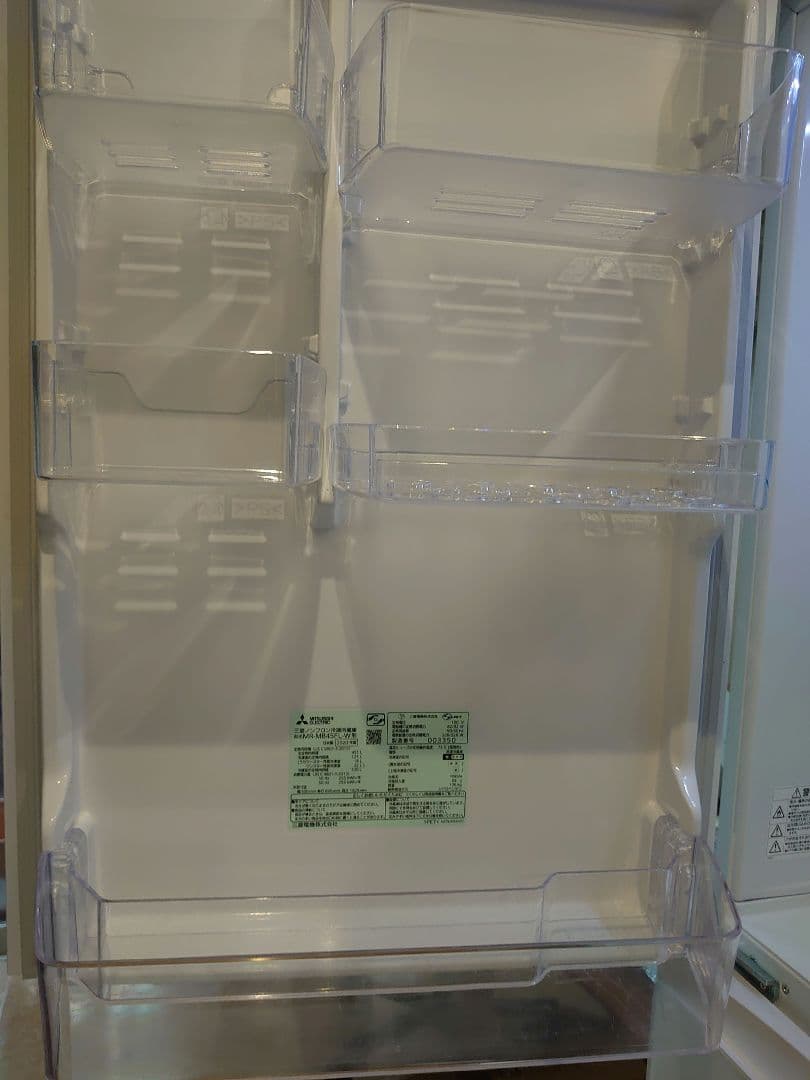 【美品✨️】三菱451L 2020年製5ドア 冷蔵庫MR-MB45FL 　左開き