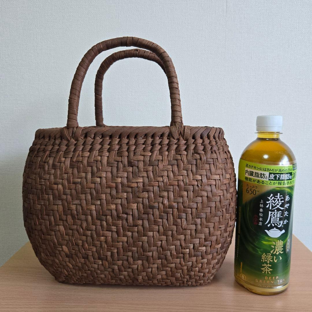 国産 山葡萄籠バッグ ③