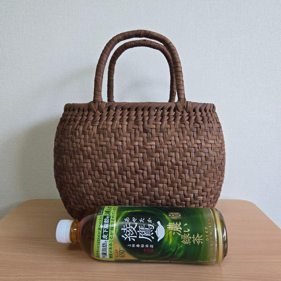 国産 山葡萄籠バッグ ③