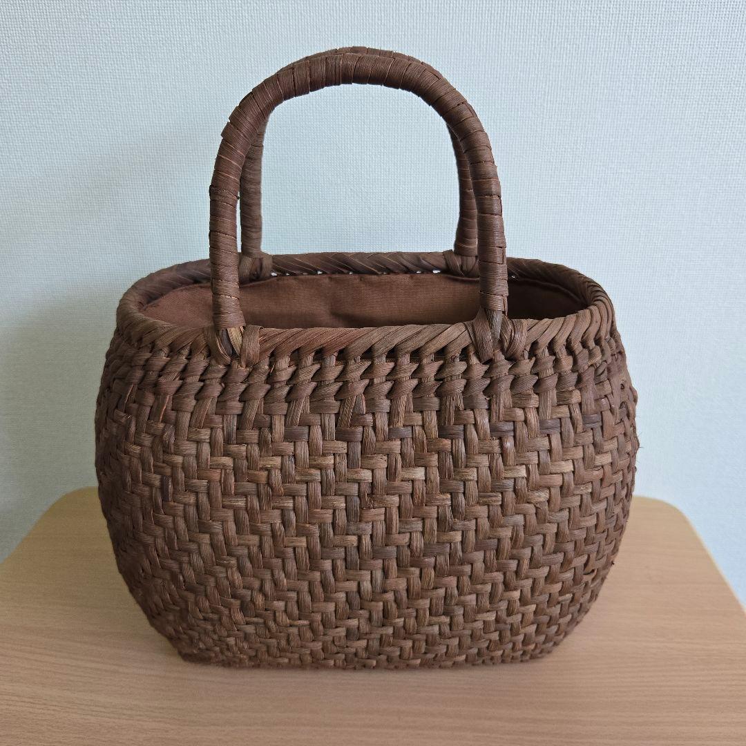 国産 山葡萄籠バッグ ③