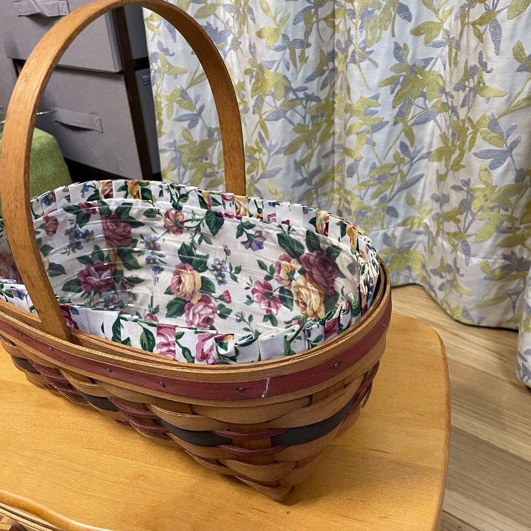 ロンガーバーガー　バスケット　2個セット　Longaberger