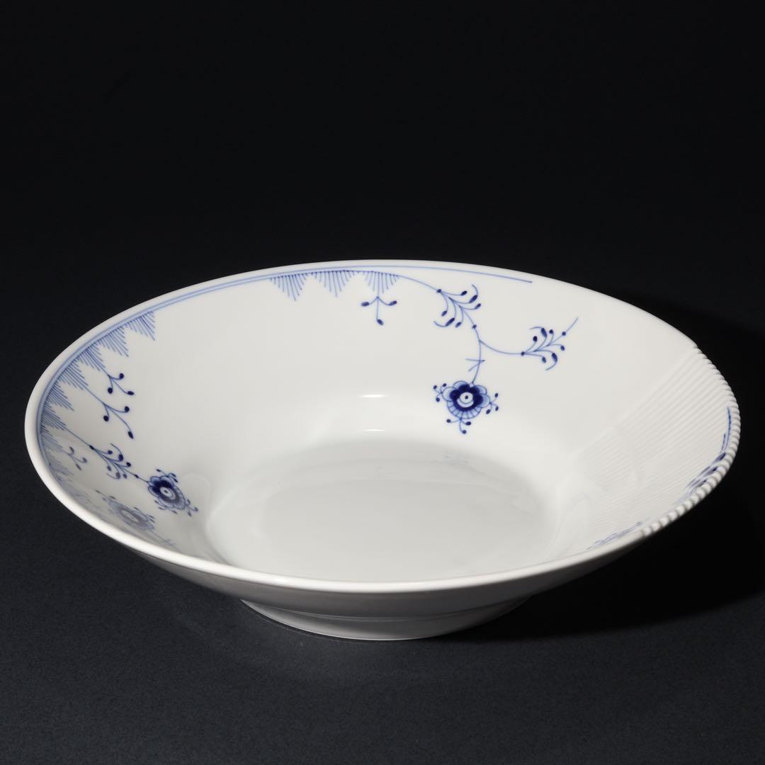 ロイヤル コペンハーゲン　ブルーエレメンツディーププレート∅24　R1665ラ2