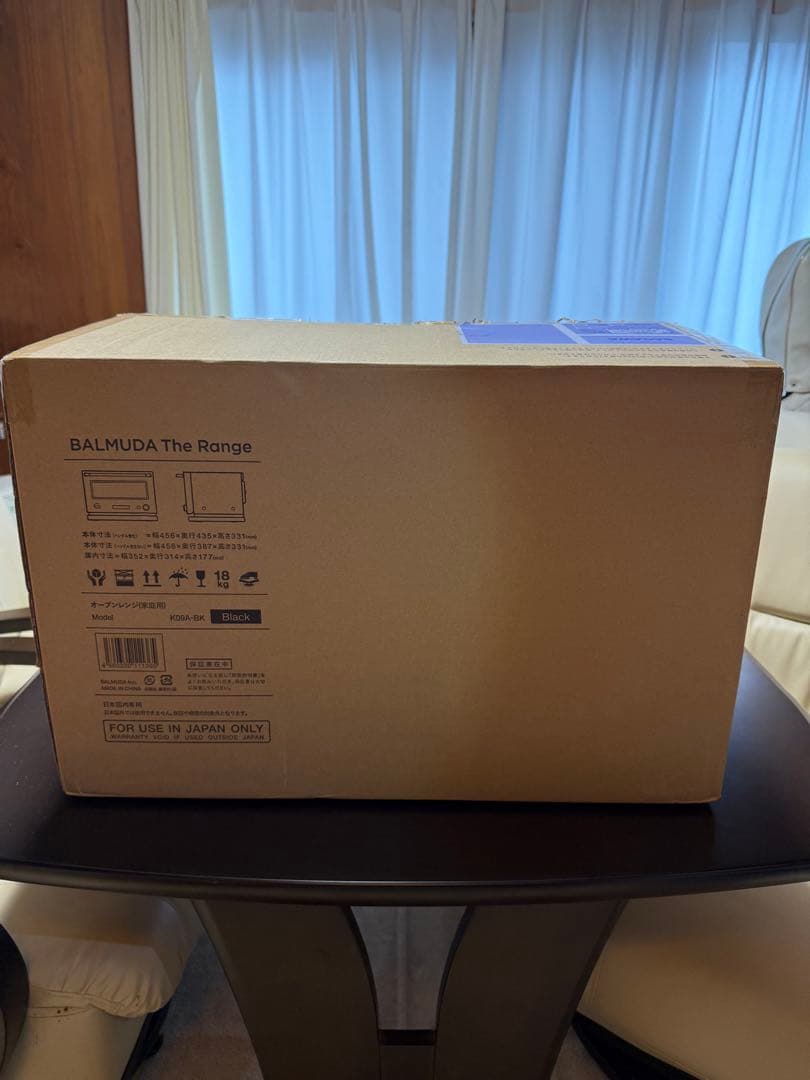 j*k様 新品BALMUDA The Range K09A-BKオーブンレンジ2