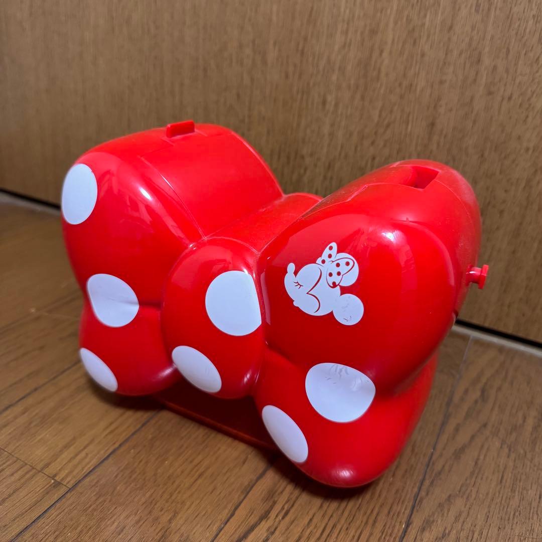 ディズニー ポップコーンバケット ミニー リボン