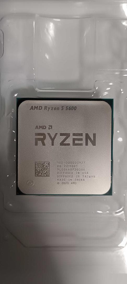 AMD Ryzen 5 5600 CPU 5000シリーズ