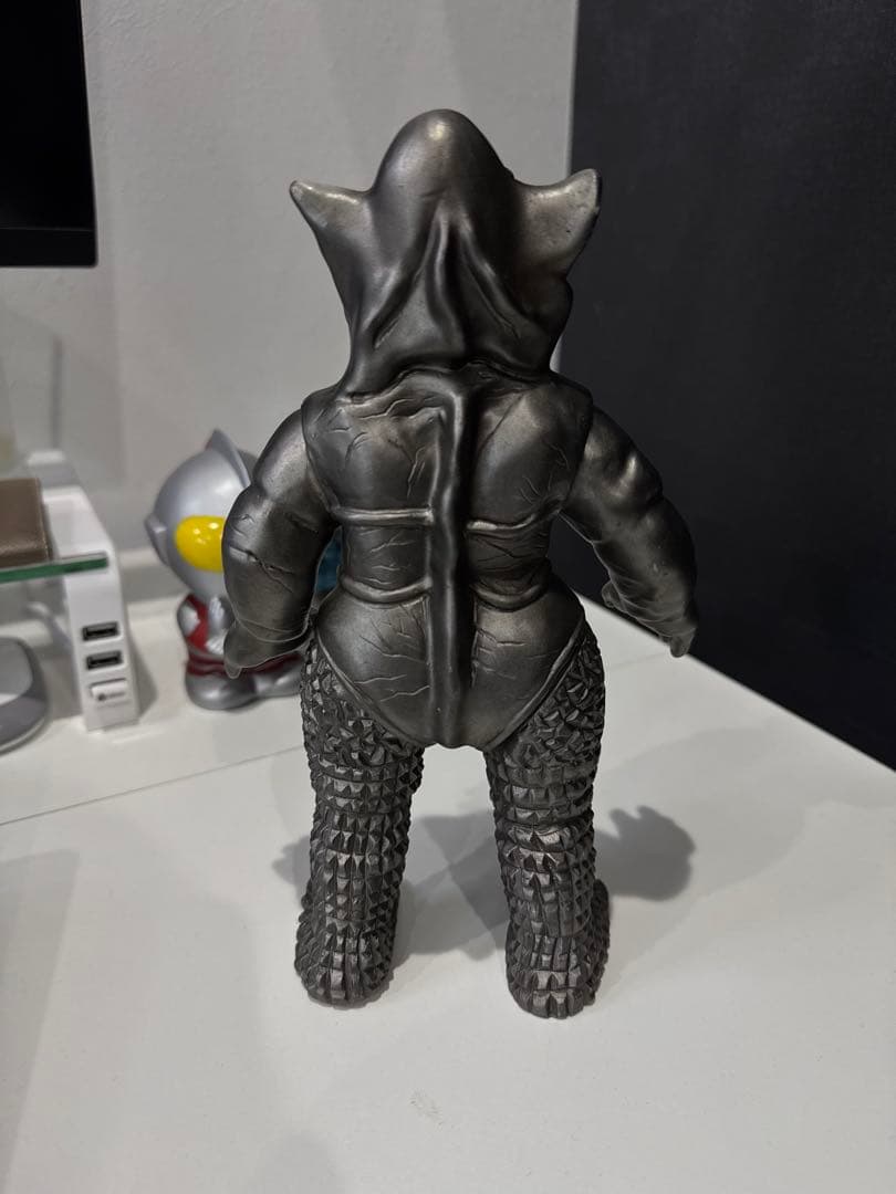 【美品】ウルトラマン メフィラス星人 ソフビ 当時物 ブルマァク