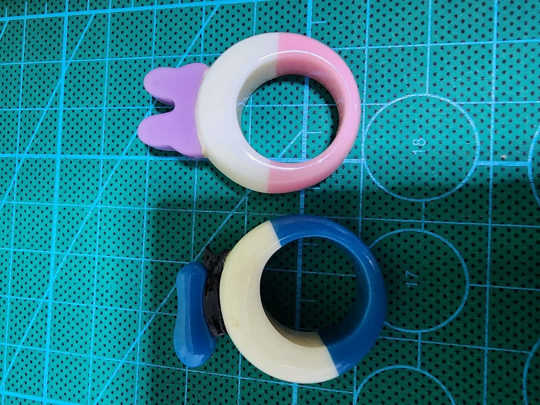 ドナルドダックとデイジーのリング