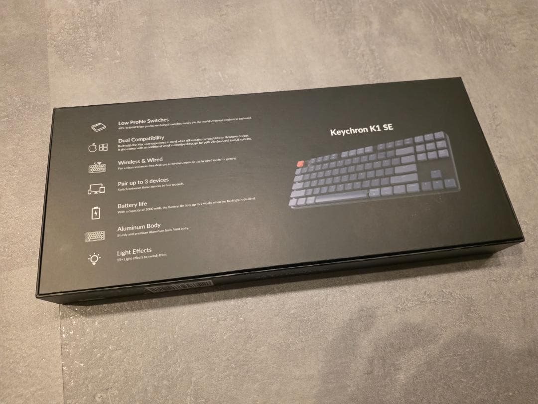 Keychron K1 SE Bluetooth無線 有線対応