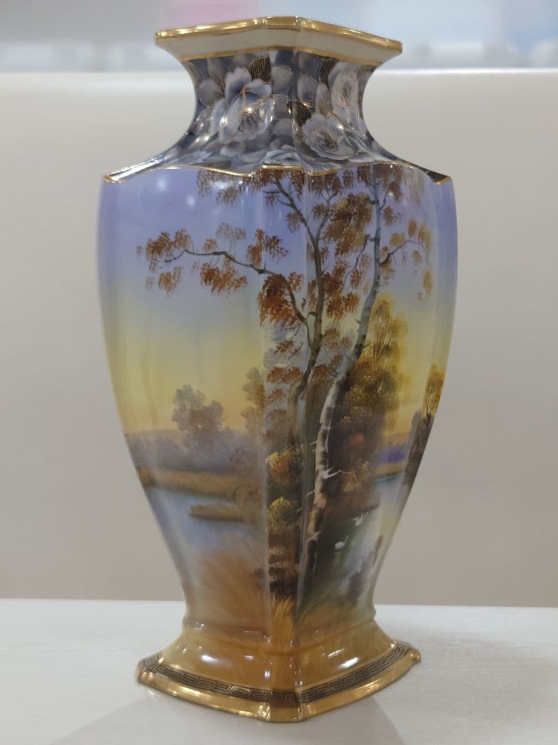 美品！オールドノリタケ花瓶　期間限定で値下げしました