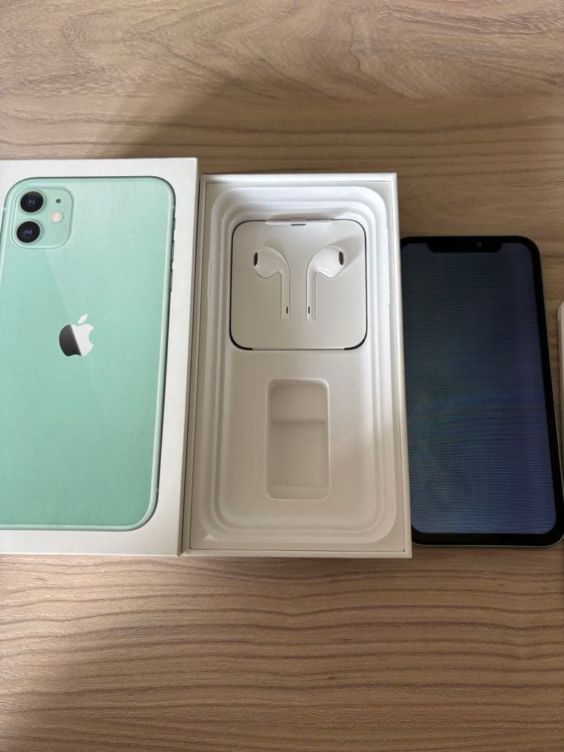 iPhone11 グリーン　128GB ジャンク品