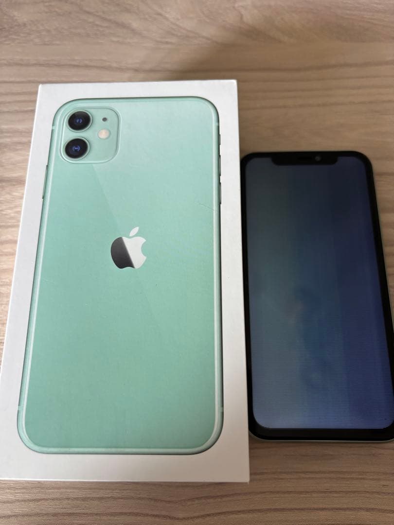 iPhone11 グリーン　128GB ジャンク品