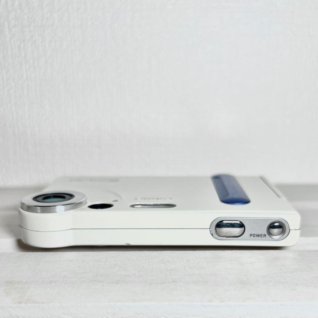 CASIO EXILIM EX-S1 ホワイト　デジカメ　超薄い