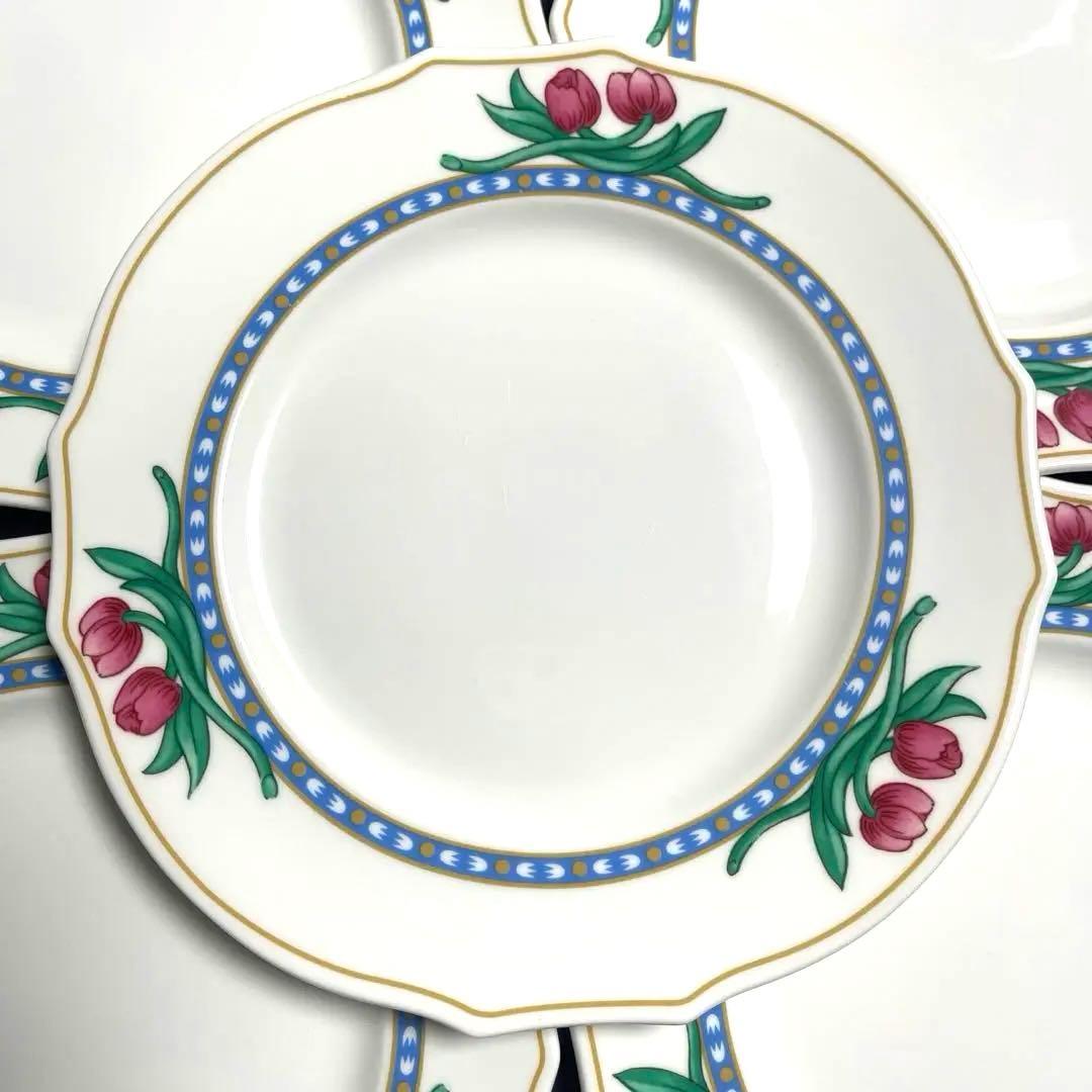 Richard Ginoriリチャードジノリ ピンクチューリップ 皿　５枚セット