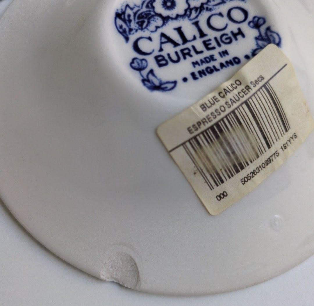 ✩希少☆　バーレイ キャリコ　エスプレッソソーサー　５枚