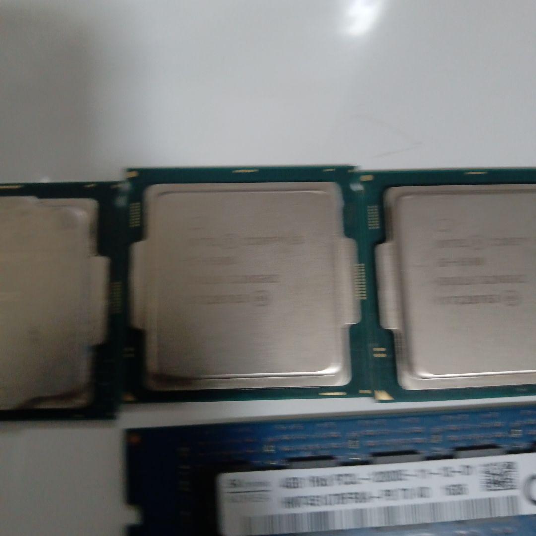 メモリ　CPUまとめ売り　ジャンク