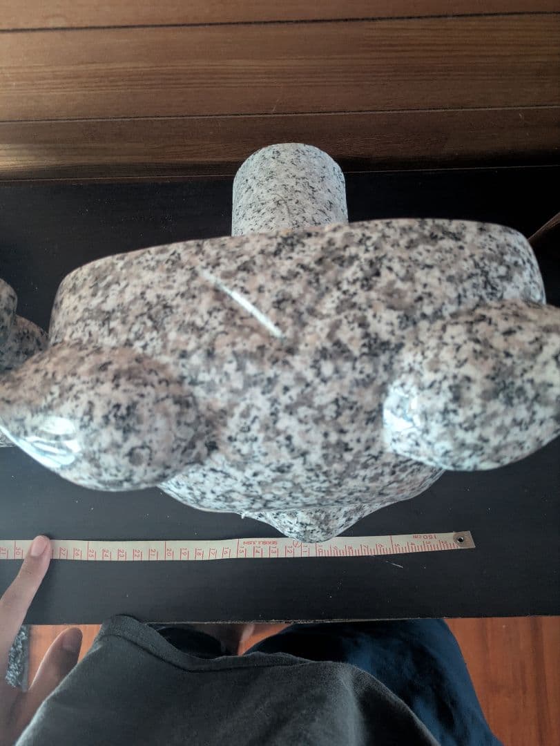 希少！ 沖縄 墓守りのシーサー 石像 重厚 狛犬 魔除け