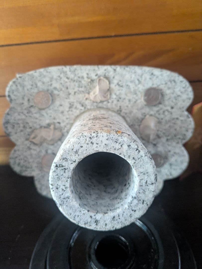 希少！ 沖縄 墓守りのシーサー 石像 重厚 狛犬 魔除け