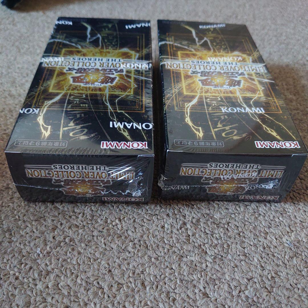 遊戯王　リミットオーバーコレクション 未開封　2ボックス
