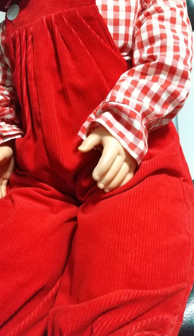 超レア 未使用 昭和レトロ2歳児人形 等身女の子 80㎝