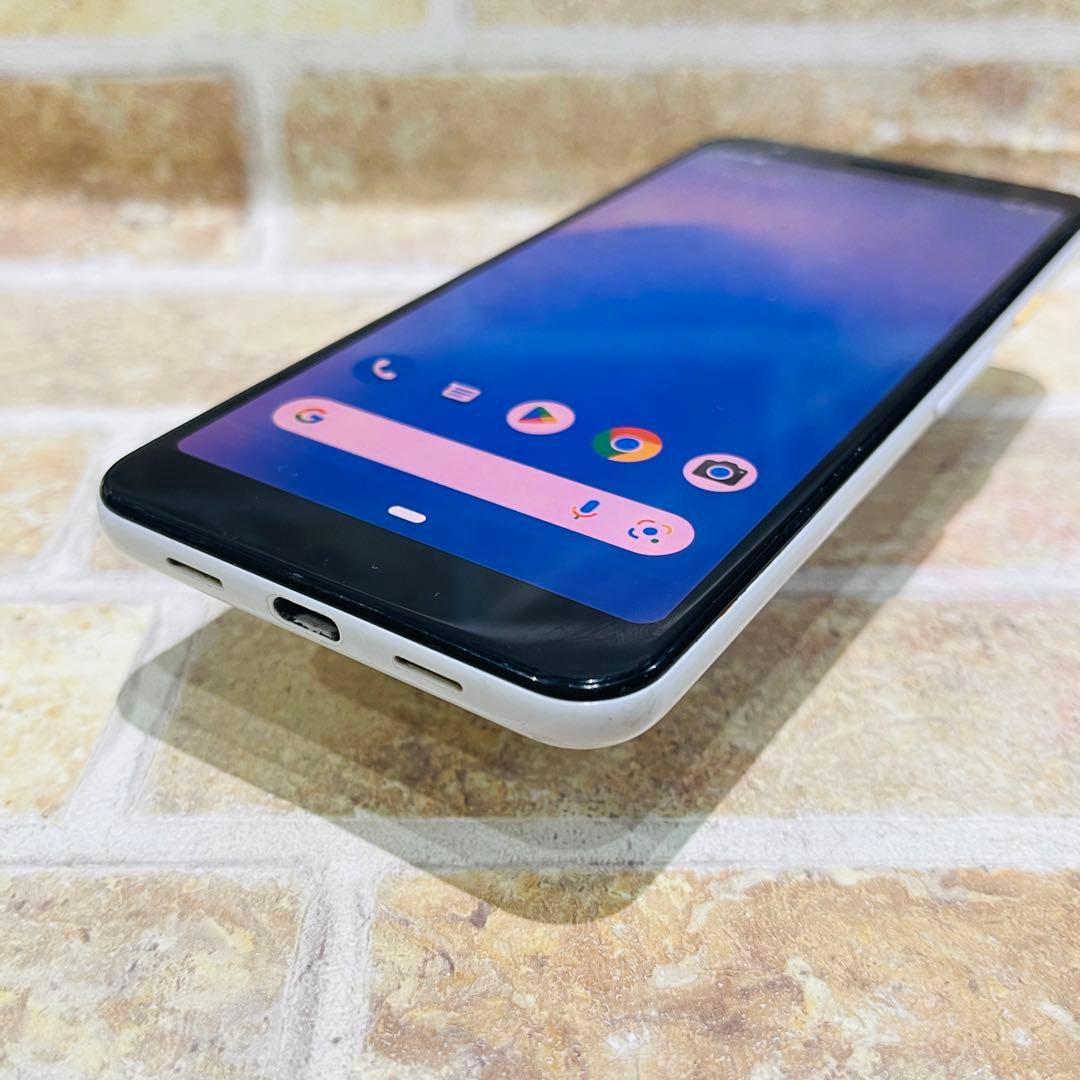 SIMフリー Google Pixel 3A 64GB クリアリーホワイト