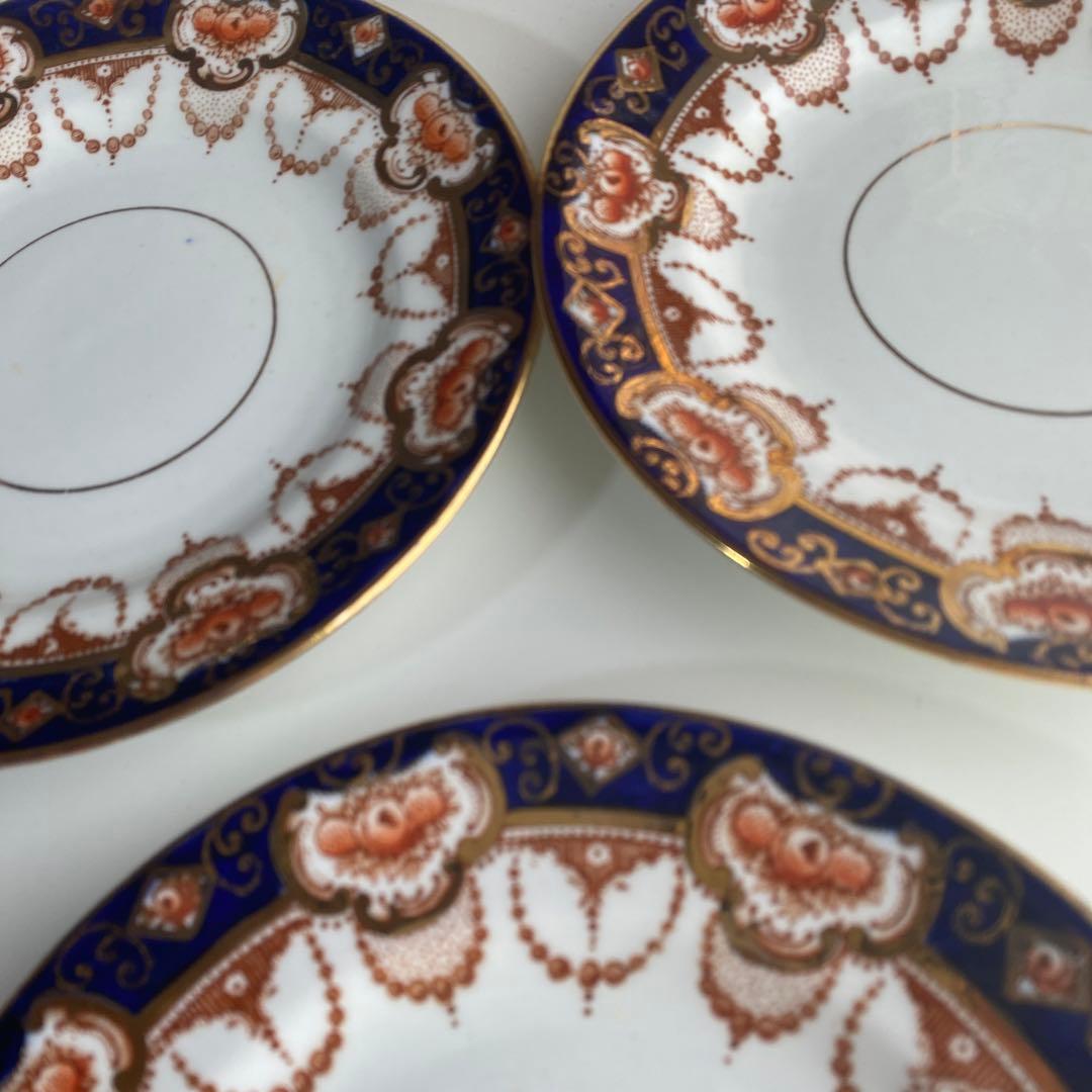 ロイヤルアルバート　イマリ 伊万里　コバルトブルー　17.5cm プレート　6枚