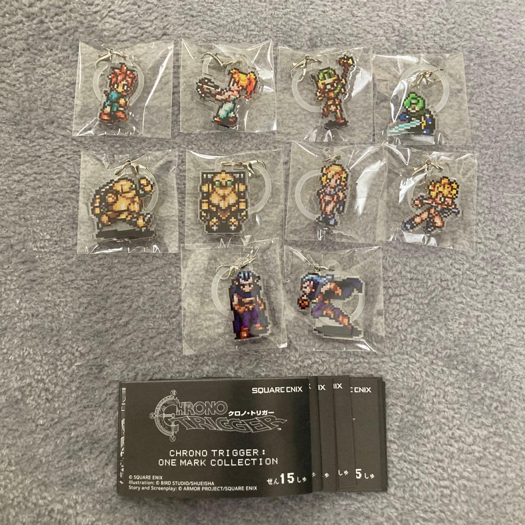 クロノトリガー　アクリルめじるしチャーム　10種　セミコンプセット