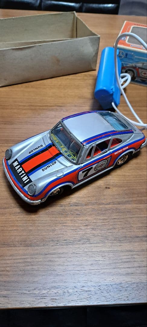 ポルシェ911　ブリキリモコン 昭和レトロ