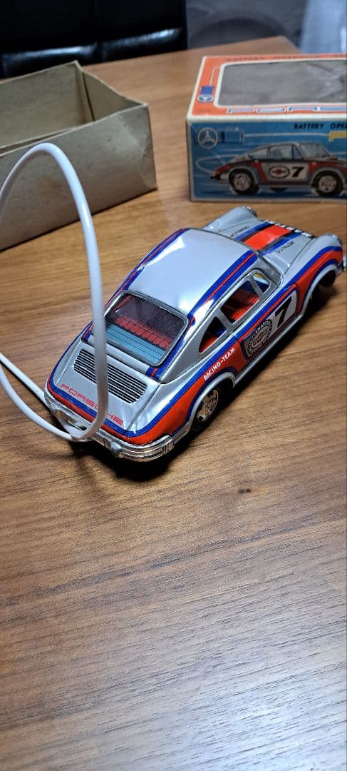 ポルシェ911　ブリキリモコン 昭和レトロ