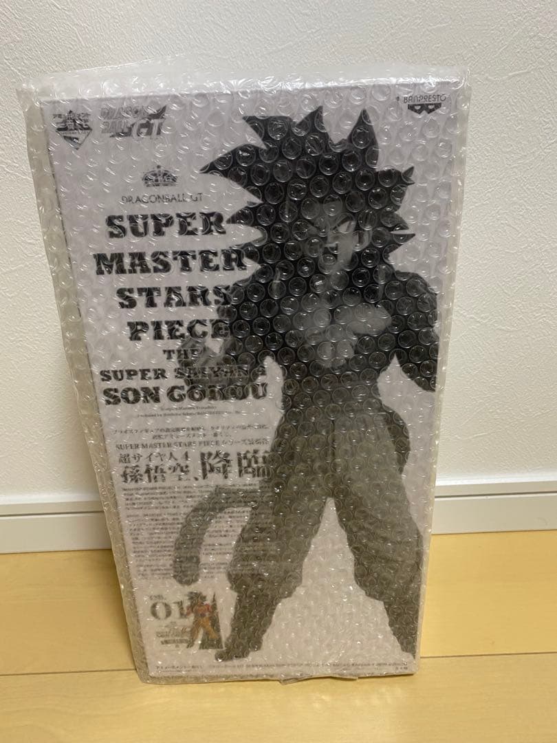ドラゴンボール　一番くじ　SMSP 超サイヤ人4 孫悟空　A賞　01 空箱