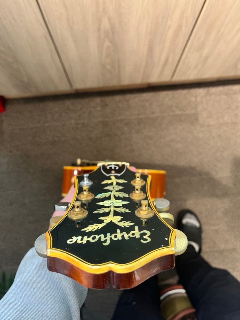 Epiphone emperor フルアコースティックギター ブラウン　希少