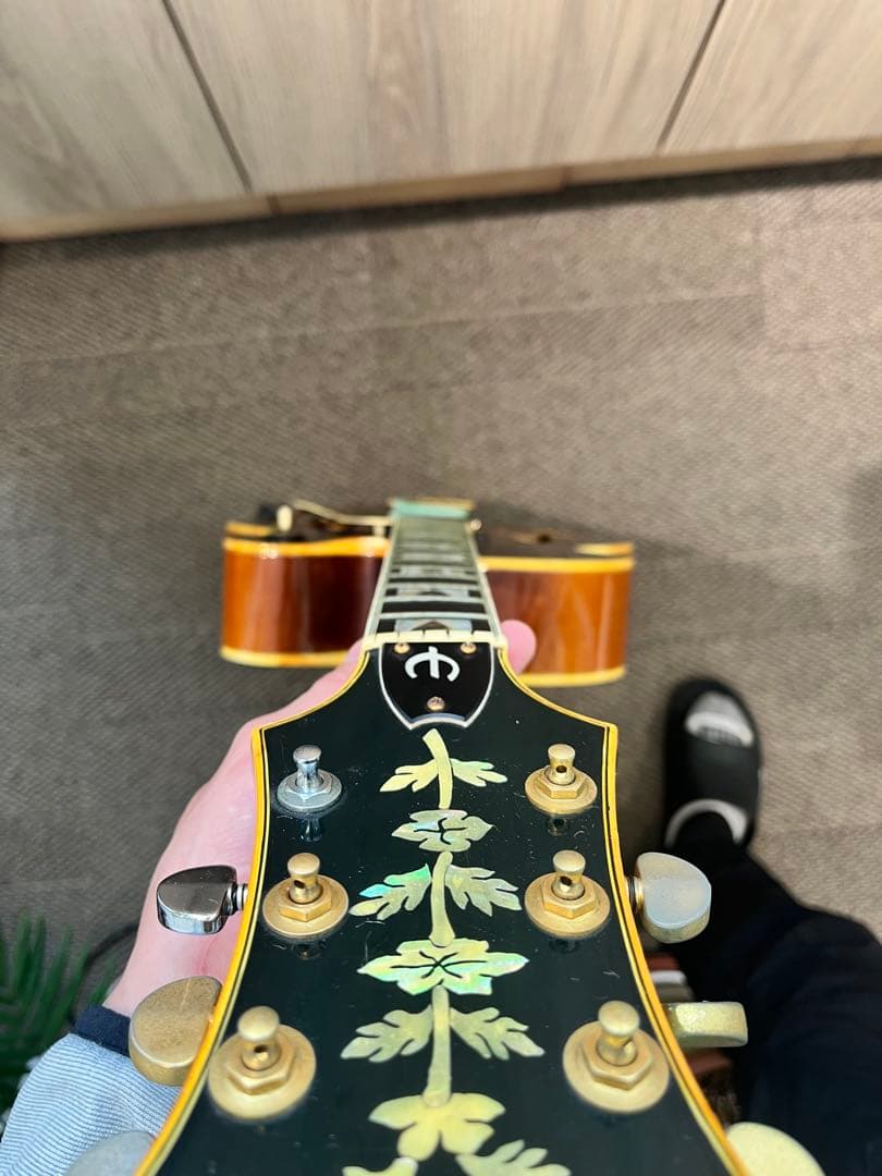 Epiphone emperor フルアコースティックギター ブラウン　希少