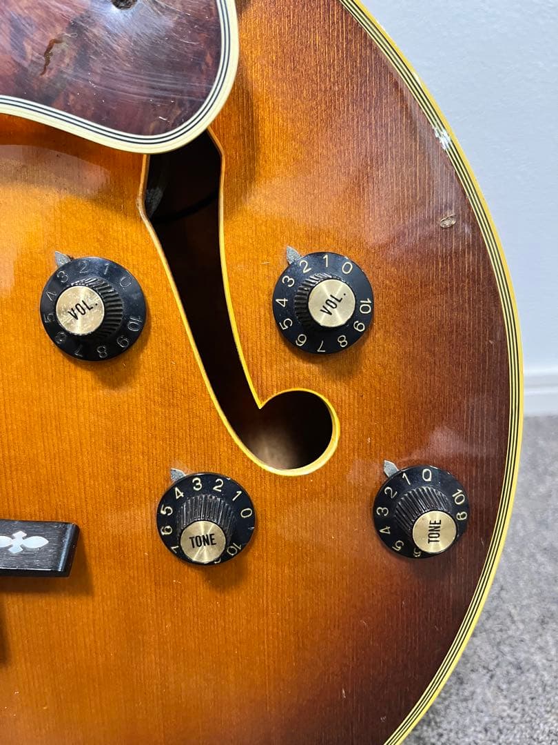 Epiphone emperor フルアコースティックギター ブラウン　希少