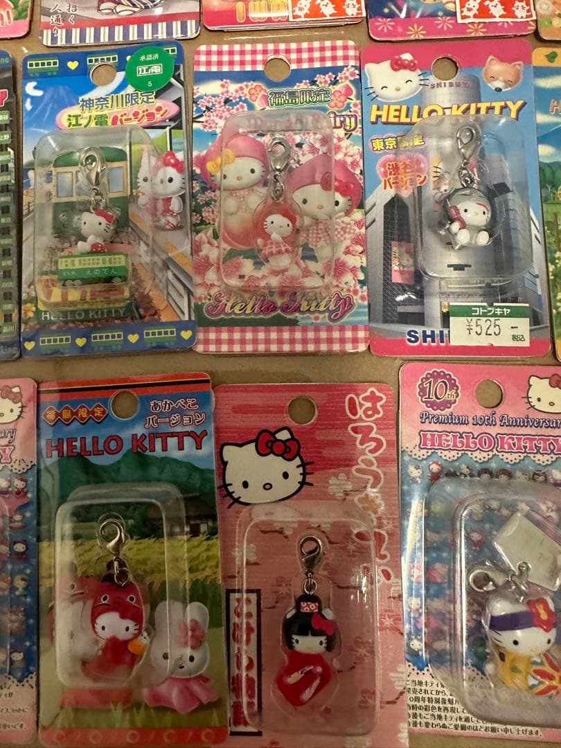 ハローキティ ストラップ コレクション 44個