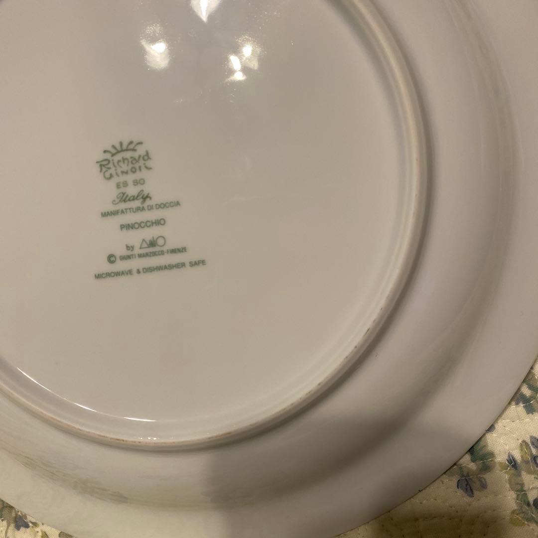Richard Ginori ピノキオ皿 大皿2枚セット　リチャードジノリ