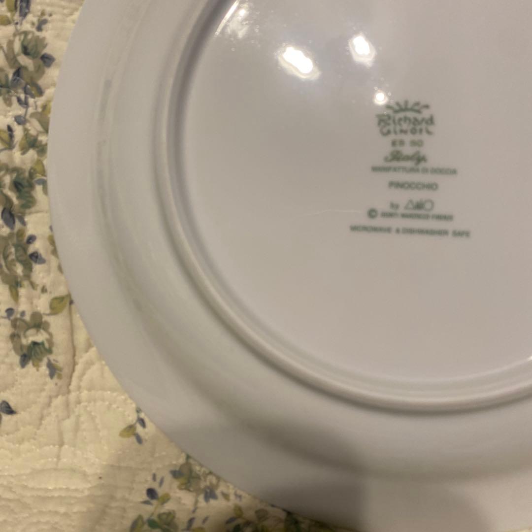 Richard Ginori ピノキオ皿 大皿2枚セット　リチャードジノリ