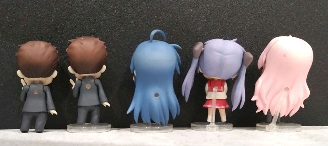 ねんどろいど らき☆すた 泉こなた&柊かがみ&高良みゆき&白石みのる 5点セット