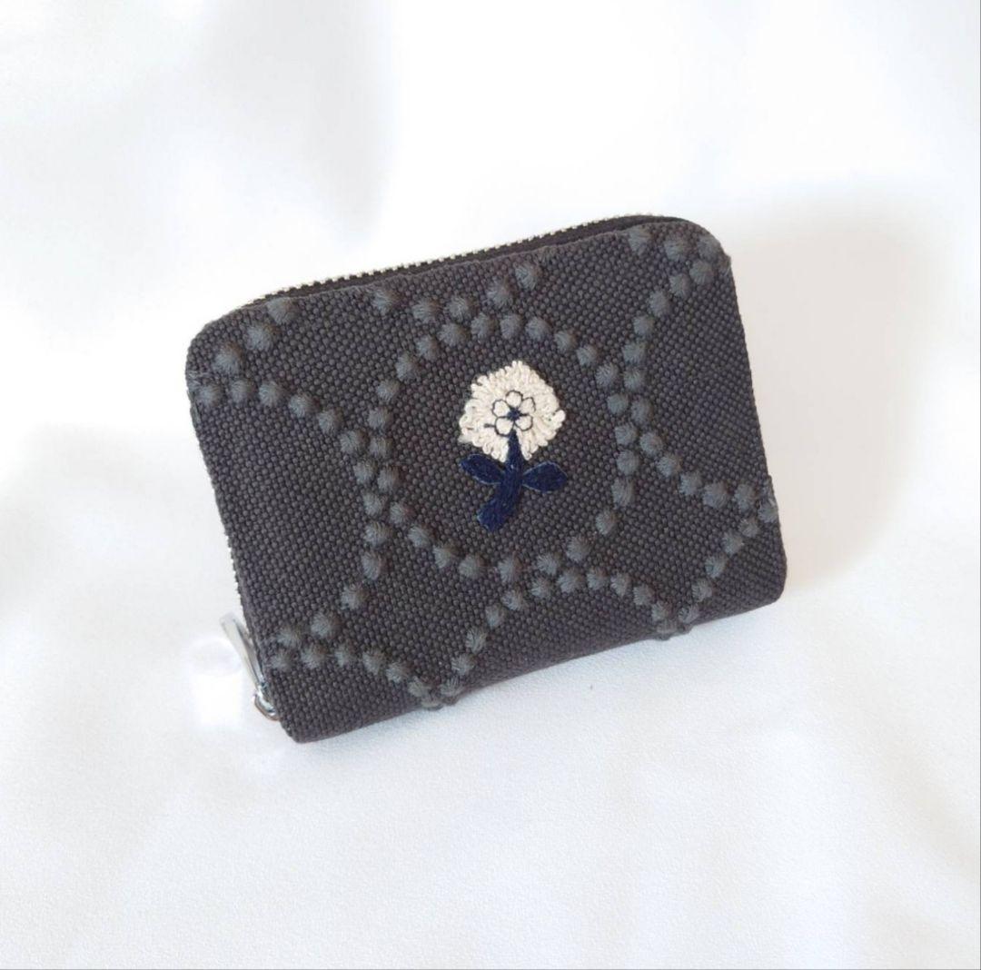 ✿完成参考 お札の折れない二つ折り財布 タンバリン ミナペルホネン