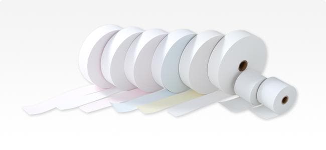 【未開封5巻】サーマルロール紙 57K　裏巻　印刷ピンク　レジロール紙