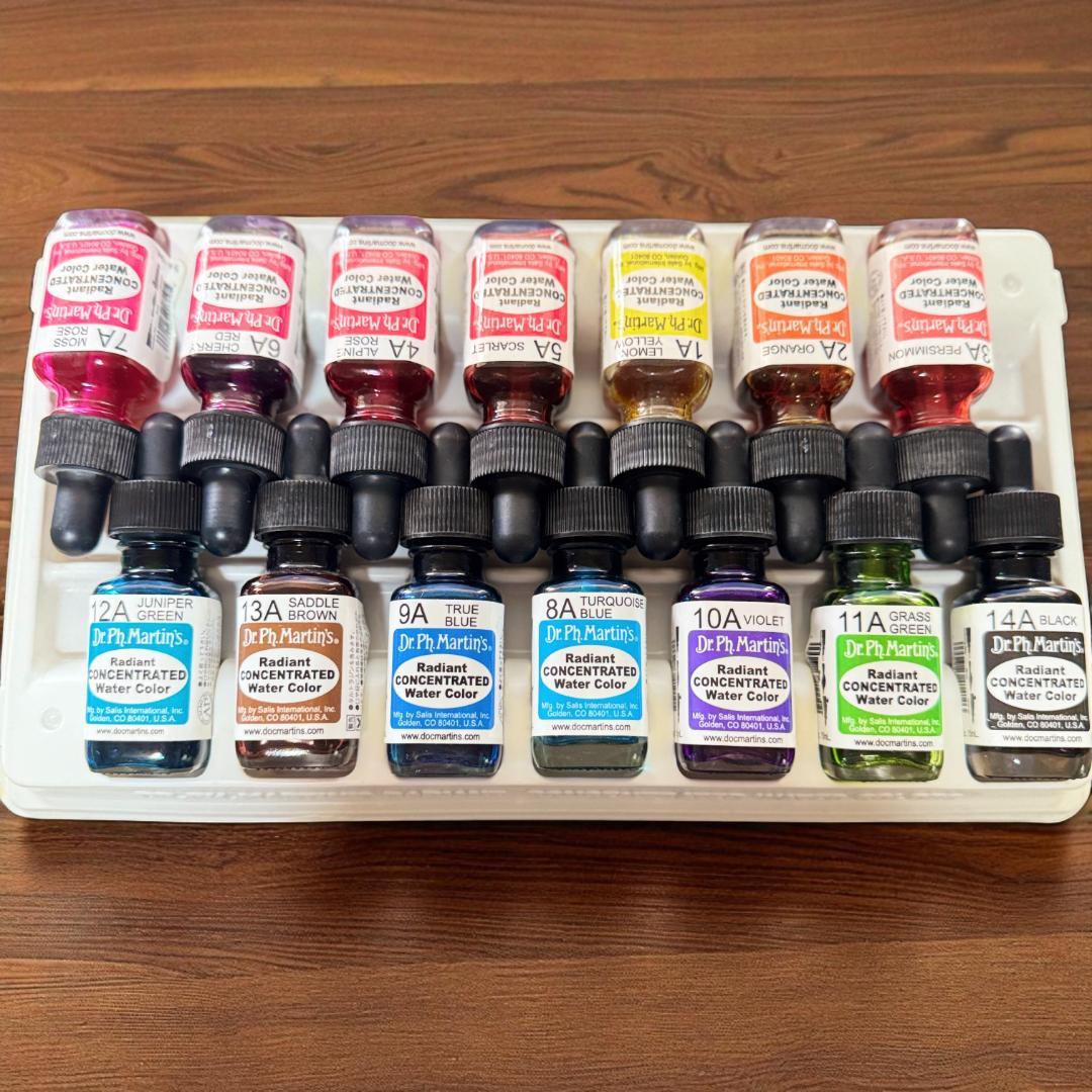 人気 カラーインク Dr.Ph.Martins(ドクターマーチン) 15ml