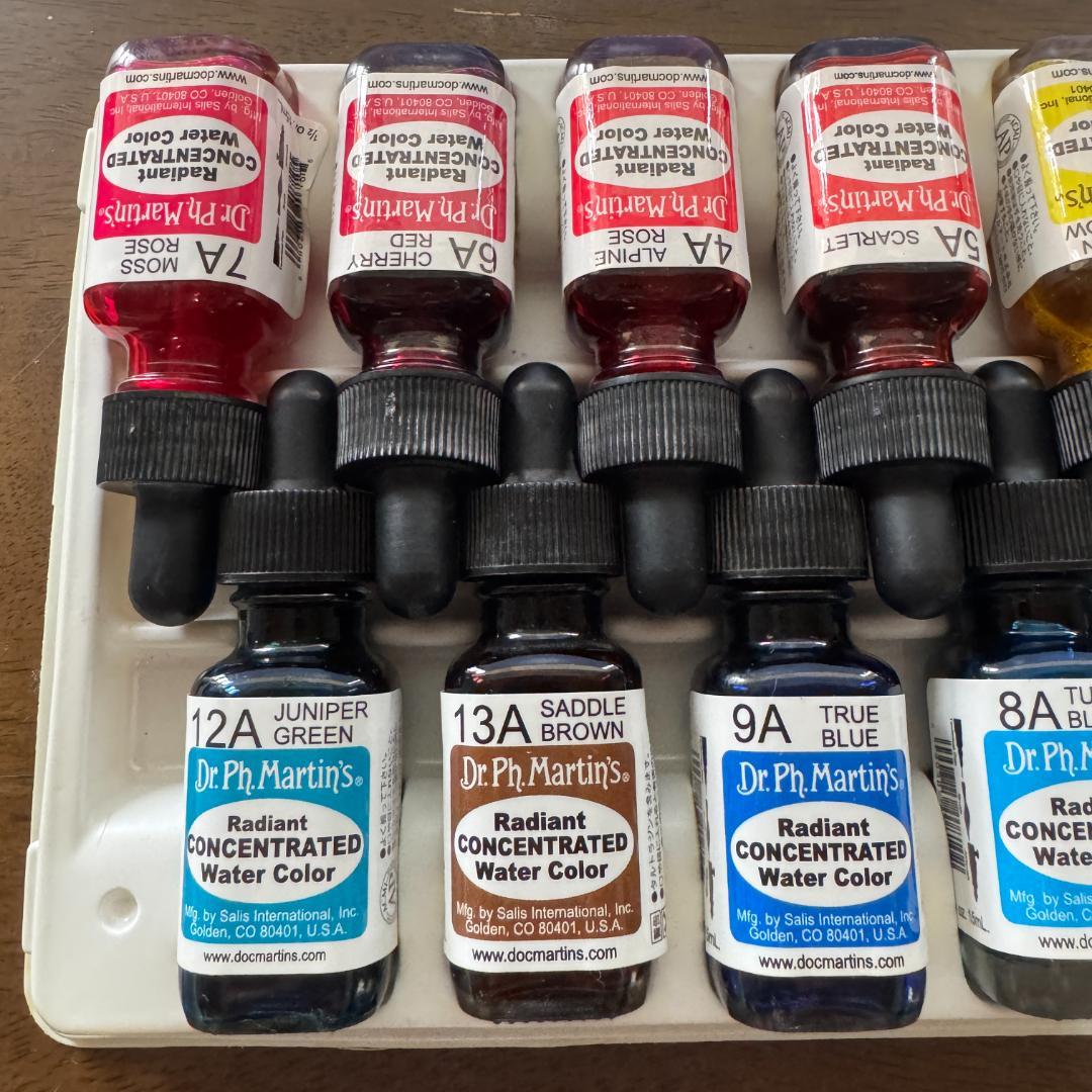 人気 カラーインク Dr.Ph.Martins(ドクターマーチン) 15ml